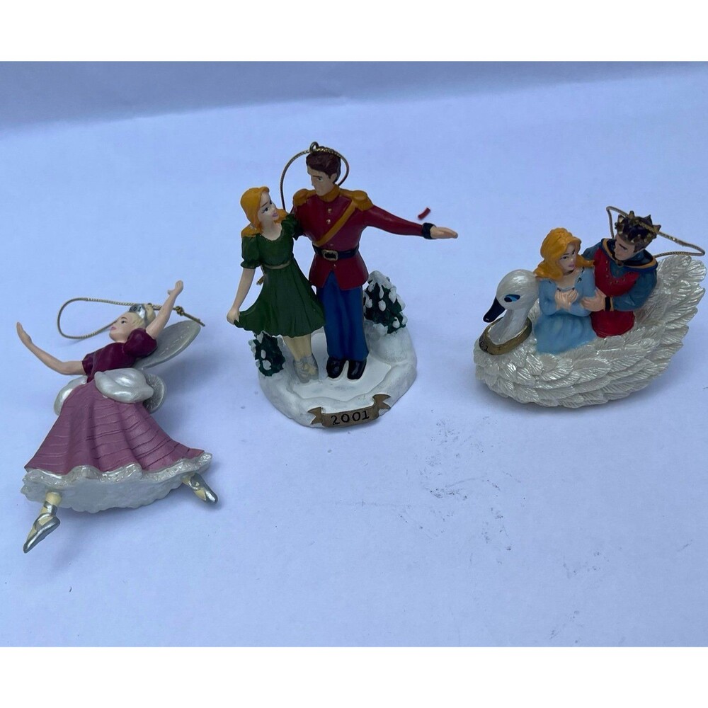 2001 CVS The Nutcracker Christmas set of 3 ornaments